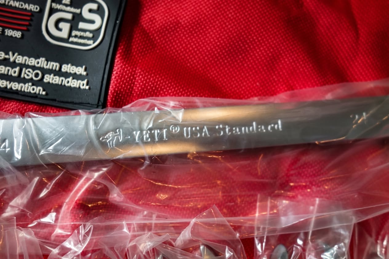 ชุดประแจแหวน-ปากตาย YETI® USA Standard ครบเซ็ต 15 ตัว 5