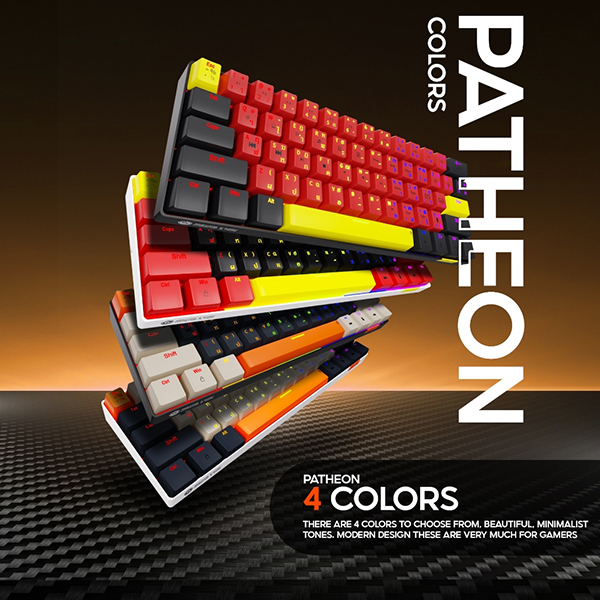 คีย์บอร์ดเกมมิ่ง Neolution E-Sport PATHEON คีย์แคป PBT