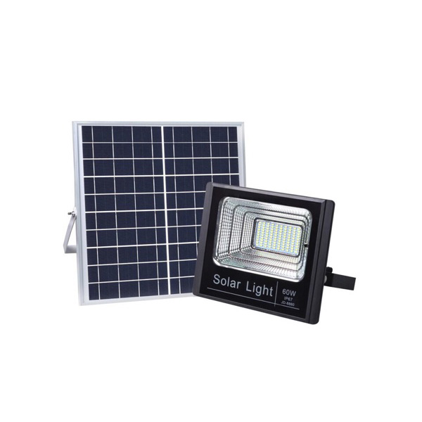 ไฟสปอตไลท์โซลาร์เซลล์ 60W แสงขาว