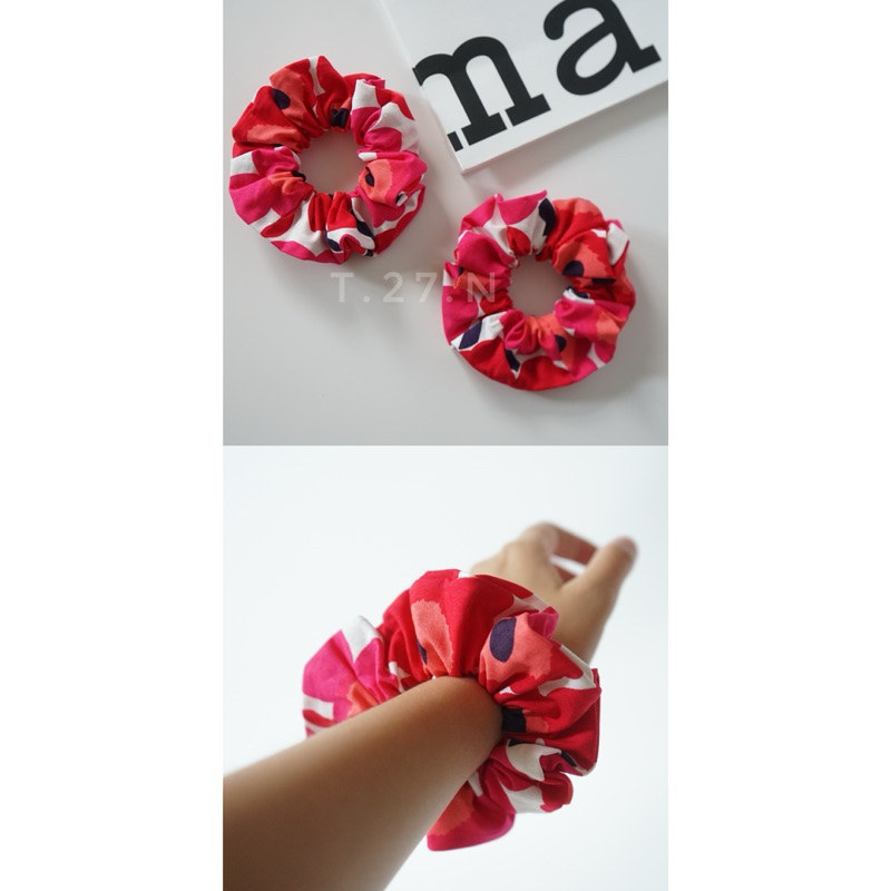 ยางรัดผม Marimekko handmade จากผ้าแท้ 100% 3