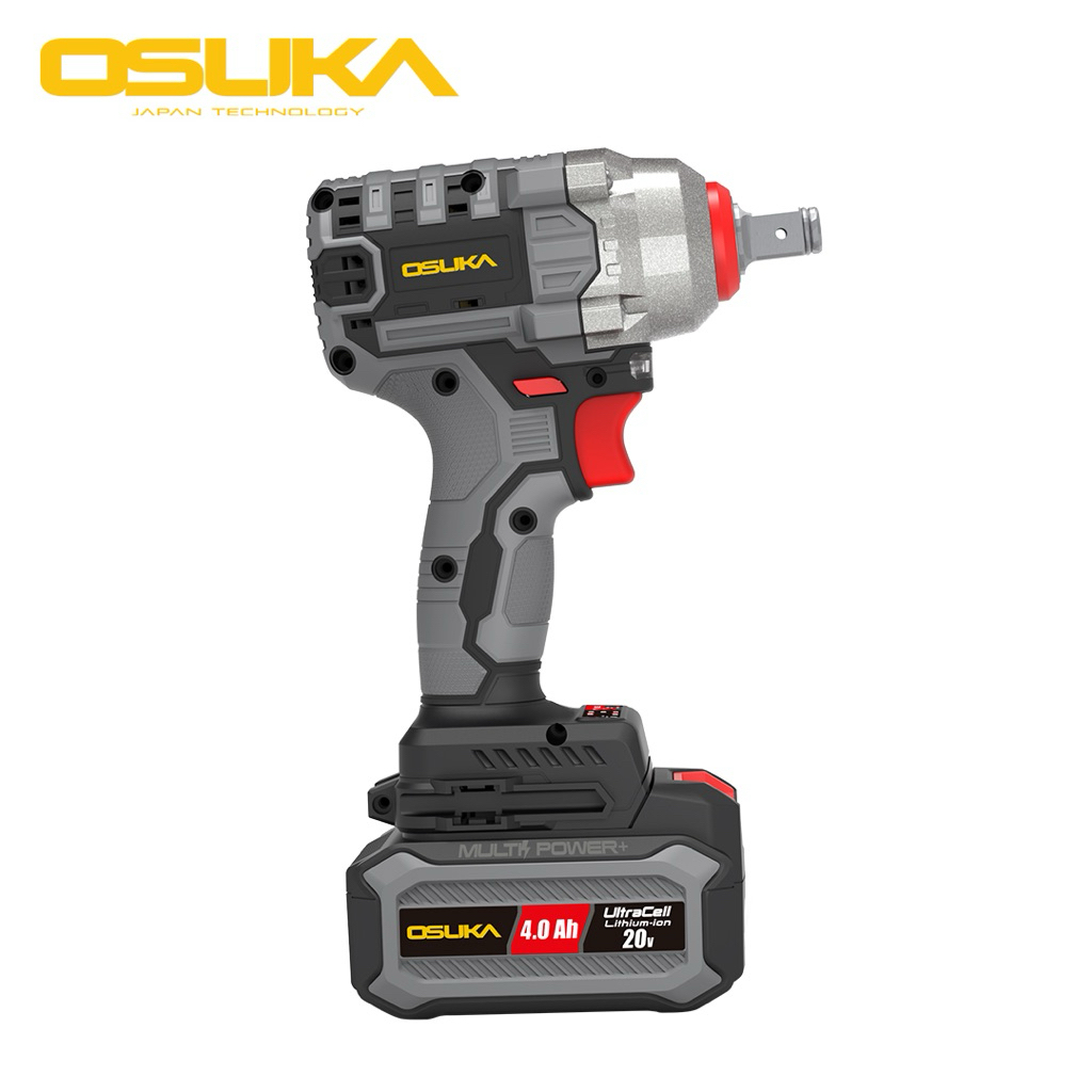 OSUKA บล็อกแบตเตอรี่ไร้สาย 20V แรงบิด 420 Nm รุ่น OSID-520 สีเทา 3
