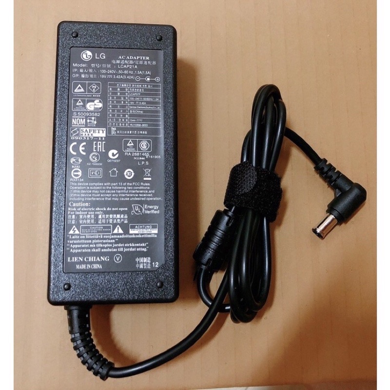 LG อะแดปเตอร์ทีวี LED 19V 3A หัว 6.4×4.4 มม. สาย AC หัว Mickey Mouse 2