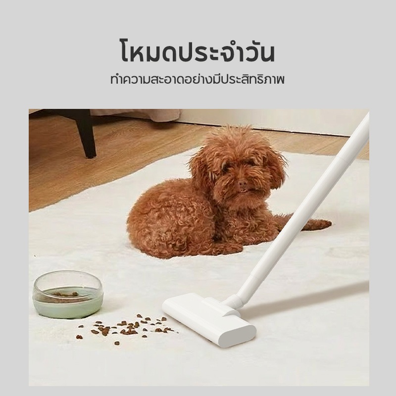 เครื่องดูดฝุ่นไร้สาย HAN RIVER แรงดูด 18000Pa 5 in 1 น้ำหนักเบา 2